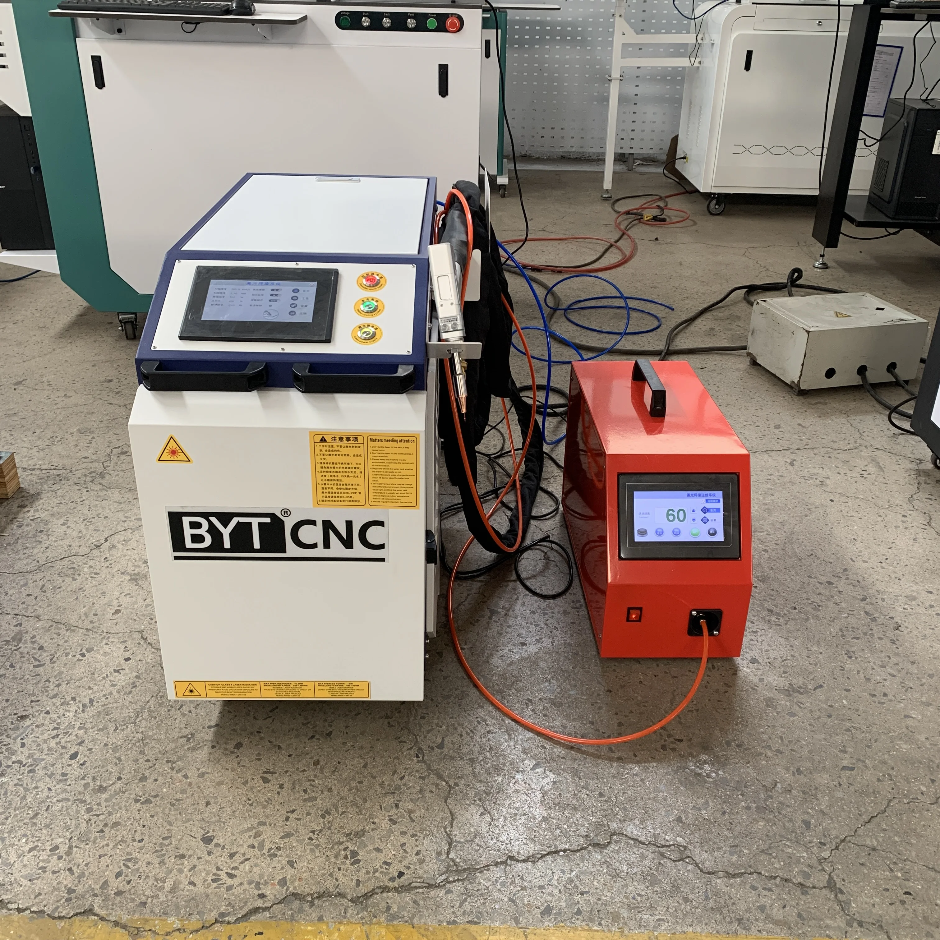 3 In 1 Handheld Laser Welding Machine 1500W water cooling fiber laser welding machine stainless steel aluminum copper welding