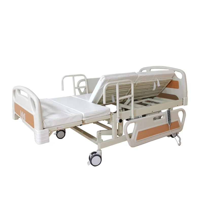 Factory Direct Price Height Adjustable Electric Hospital Bed Rotating Nursing Bed For the Elderly