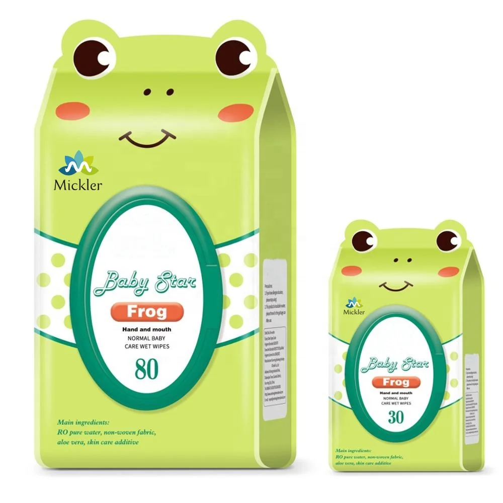 80 шт. детские влажные салфетки