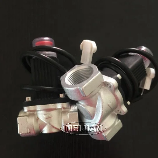 Top quality 1/2',3/4',1' inch natural gas solenoid valve for gas detector DN15/DN20/DN25
