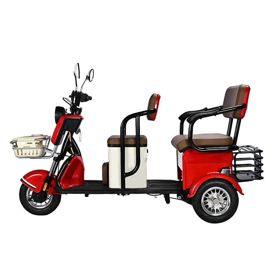 Brushless Electric Tricycle New Arrival 600 W Brushless Electric Tricycle Eec Electric Scooter Electric Tricycle