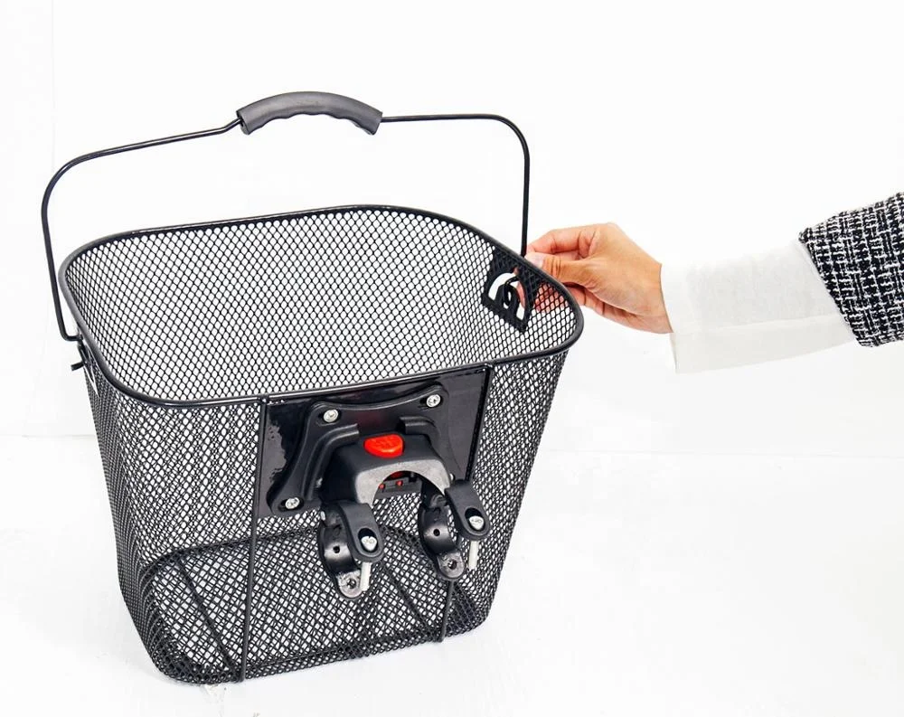 
Quick Release Bicycle basket for shopping, Bicycle basket for dogs pets, Bicycle dog basket 