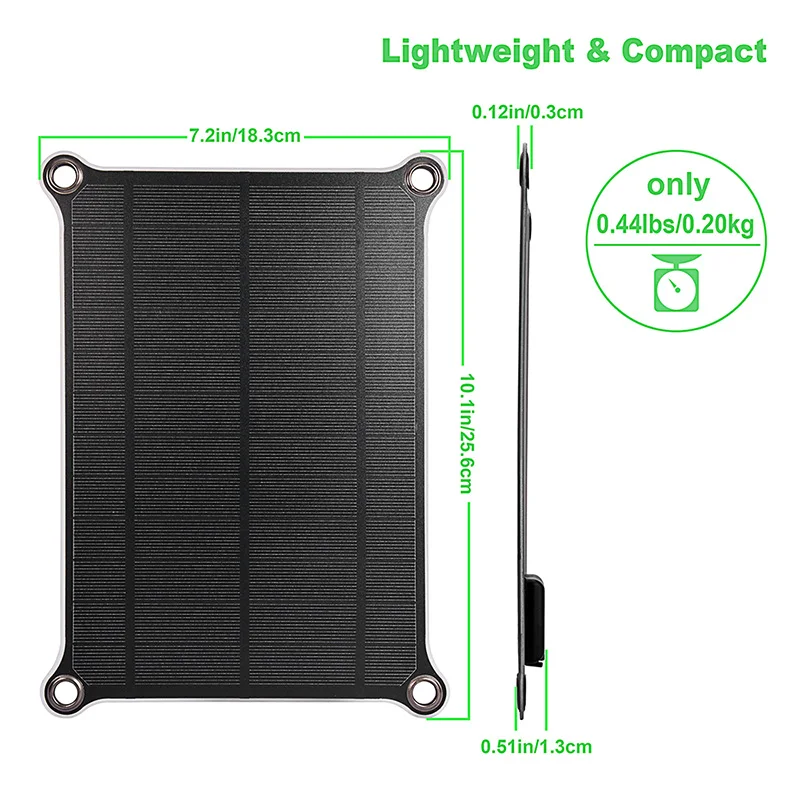 High efficiency portable 6w 5volt usb port solar panel with cheap price for backpack tent mobile phone charger