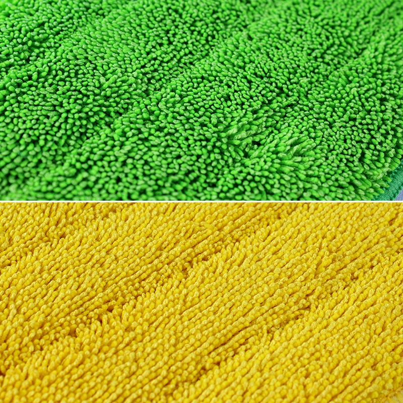 Factory Wholesale Super Absorption Microfiber Twisted Wet Mop Pad Flat Mop Refill for Household Floor Cleaning