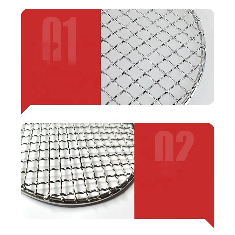 Wholesale stainless steel barbecue wiremesh BBQ mesh