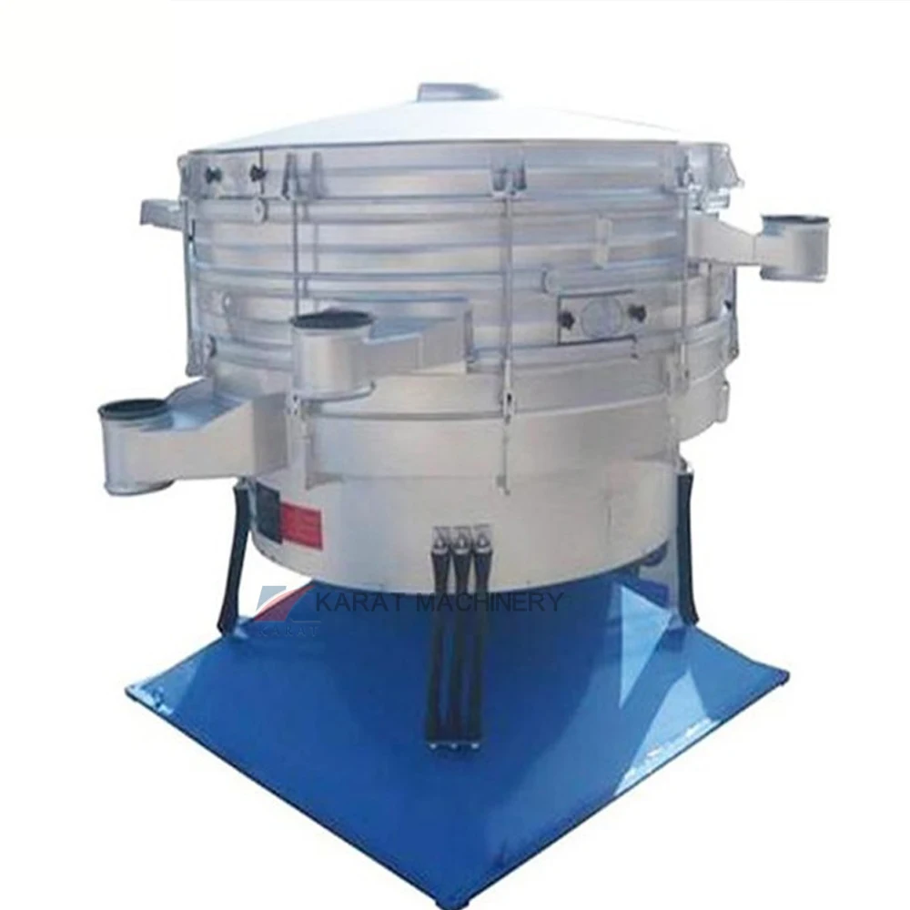 Large Capacity Graphite Powder Separating Fine Material Sieve Tumbler Screening Equipment