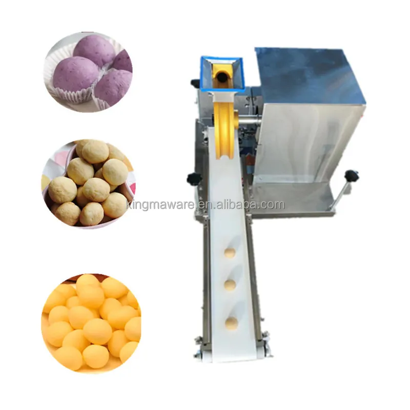 Popular Sale dough ball rolling making machine/divider rounder dough ball making machine