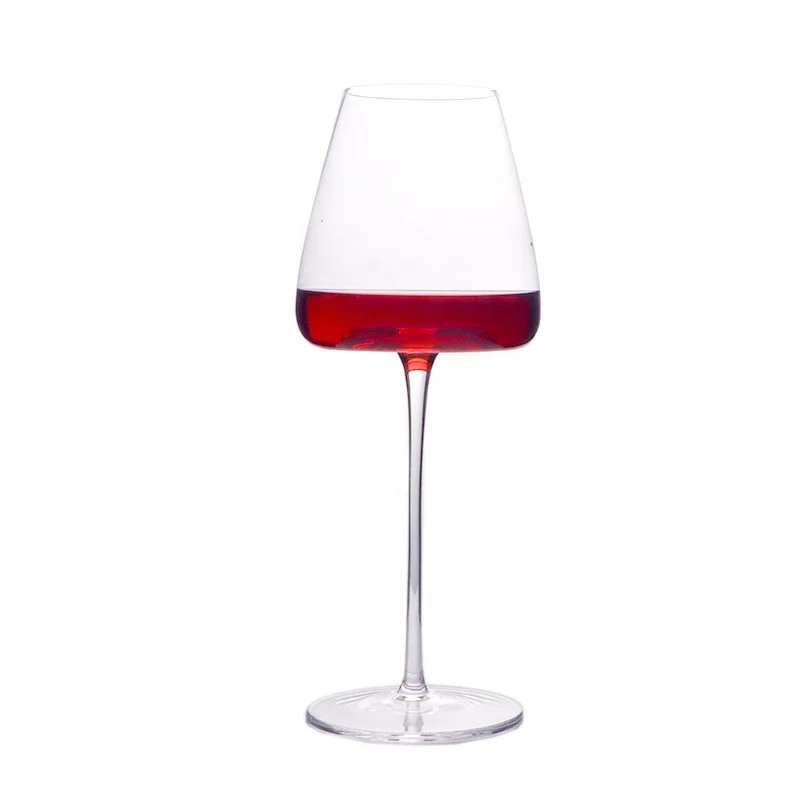 Big Belly Tasting Cup Creative Convex Bottom Red Wine Glasses Burgundy Bordeaux Goblet Ultra Thin Crystal Red Wine Glass