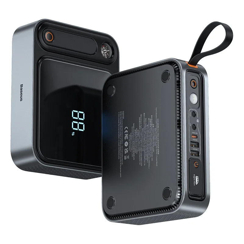 Baseus 26800 мАч портативный автомобильный аккумулятор стартер Аварийный автоматический бустер пусковое