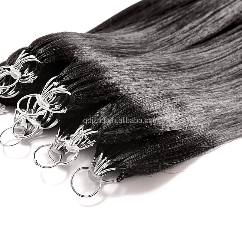 New Product Feather Hair Extensions Invisible Double Drawn 100% Virgin Remy Human Hair Extension