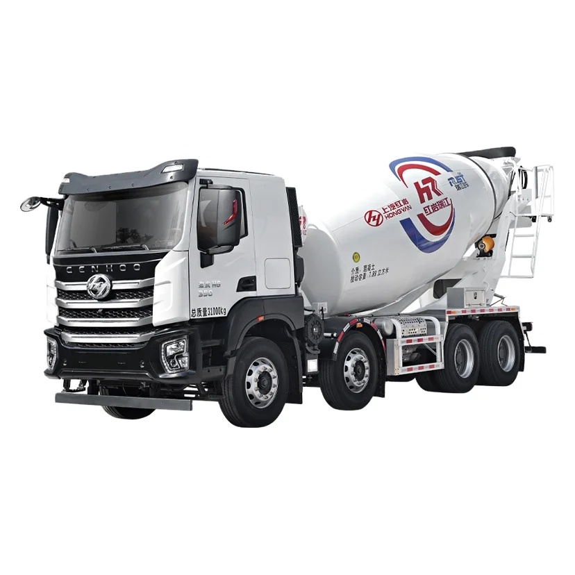 The Latest Hot Item 7.8 Cubic Meters Hongyan  Self-Loading Concrete Mixer Truck 8*4 Concrete  Mixer Truck