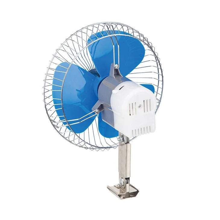 6 Inch 8 Inch 12V DC Single Head Electric Car Cooling Fan With Cigarette Lighter