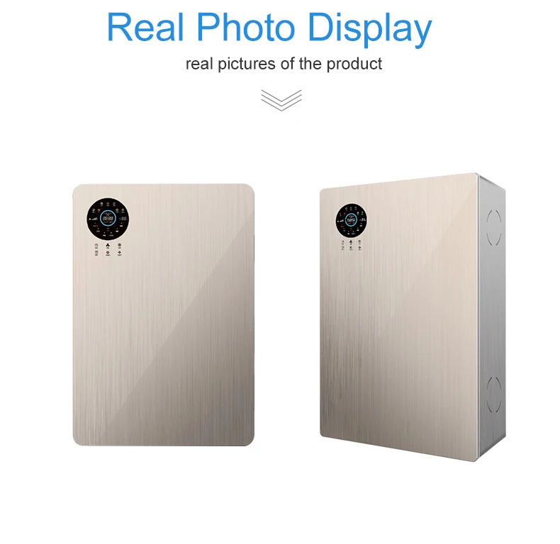 Energy Saving Low Noise Ductless Home Micro Positive Ventilation System with H13 Filters