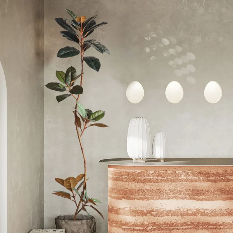 Artificial bonsai plant fake tree Rubber tree plantas  artificial plants and flowers