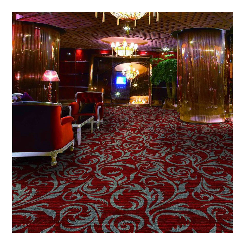 Kaili Luxurious 80% Wool 20% Nylon Axminster Carpet for Hotel Banquet Halls Bedroom Casino Corridor Outdoor Villa Stage