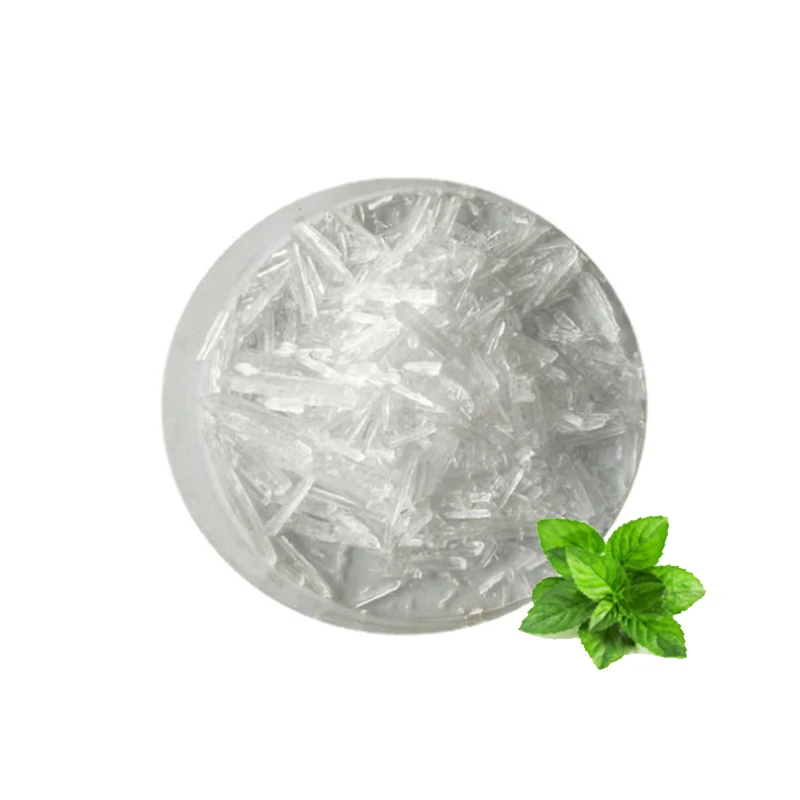 Pure Menthol Crystal 100% Natural Food Grade  CAS 89-78-1 Menthol