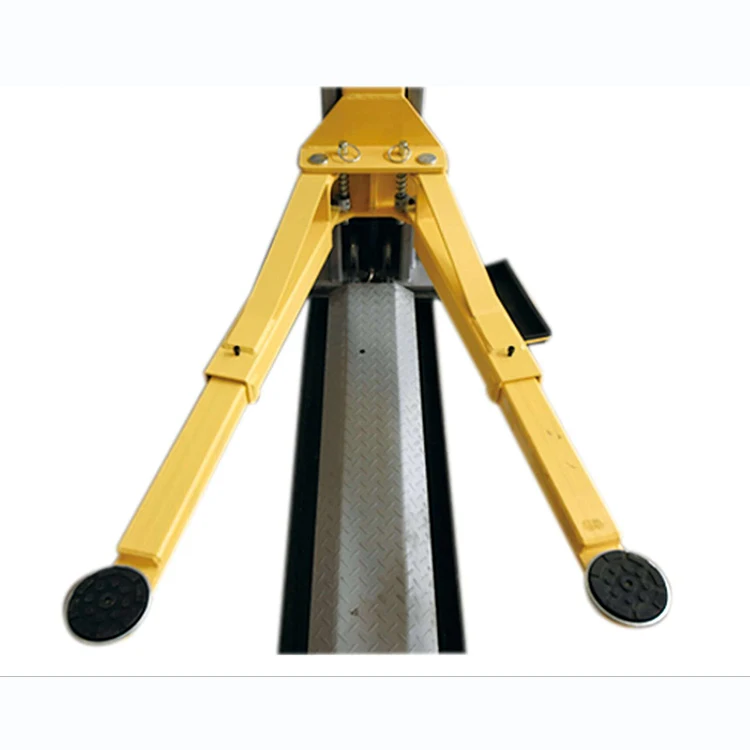 4 ton lifting 2 post floor  car lift / car lifter jack / car lifter