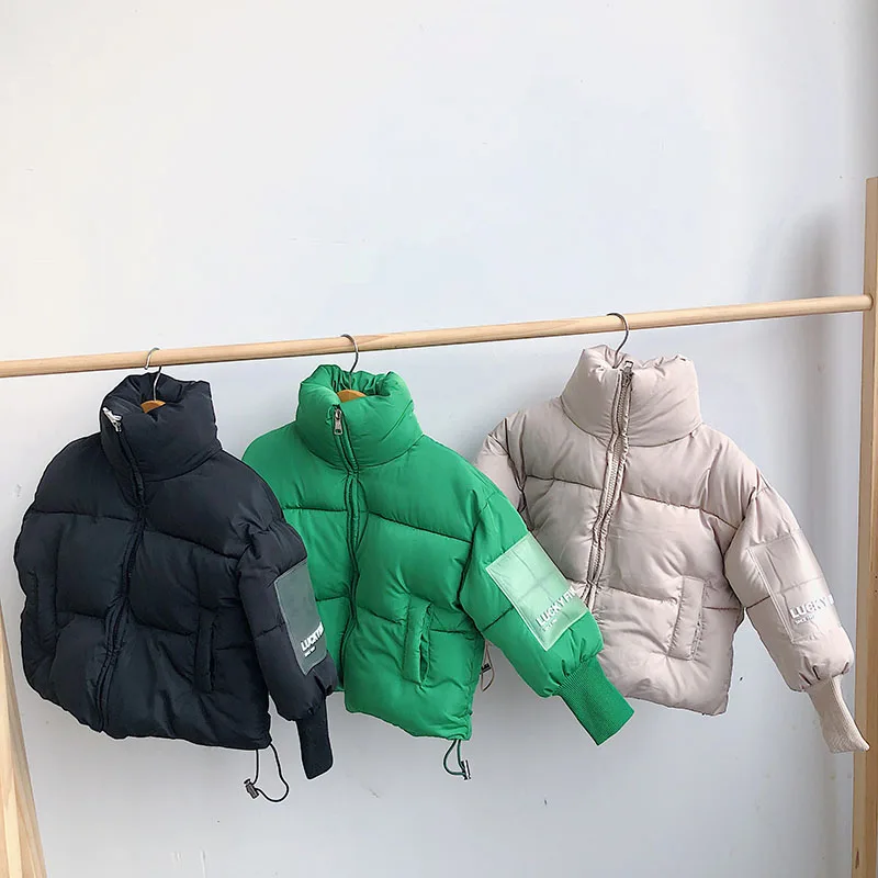 
2020 kids clothing of winter wholesale children thicken coat Cotton aphid boutique jacket 