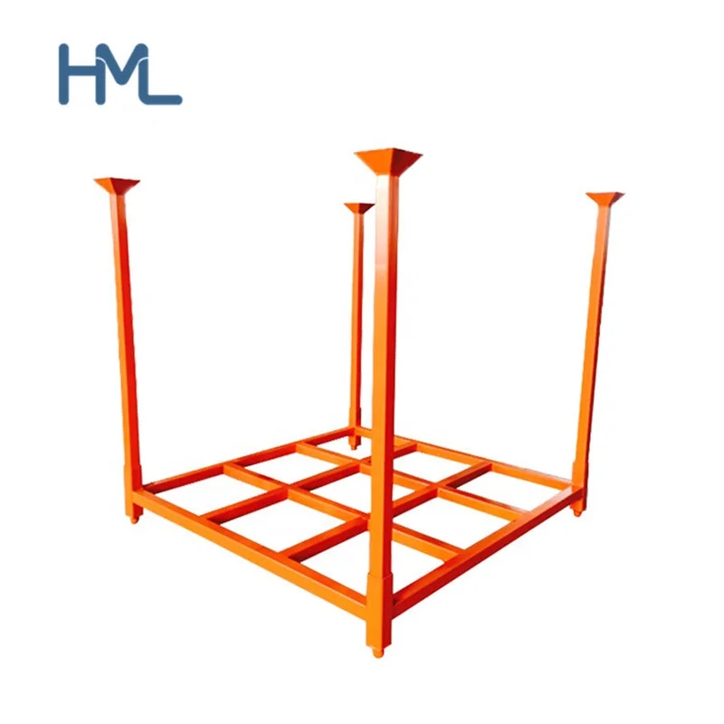Сверхмощный складской мобильный квадратный полый трубчатый металлический поддон грузовик стойка для хранения шин