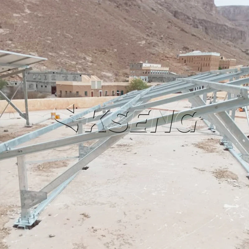 Solar Bracket Customized Mounting Pv Panels Steel C Channel Solar Mounting System