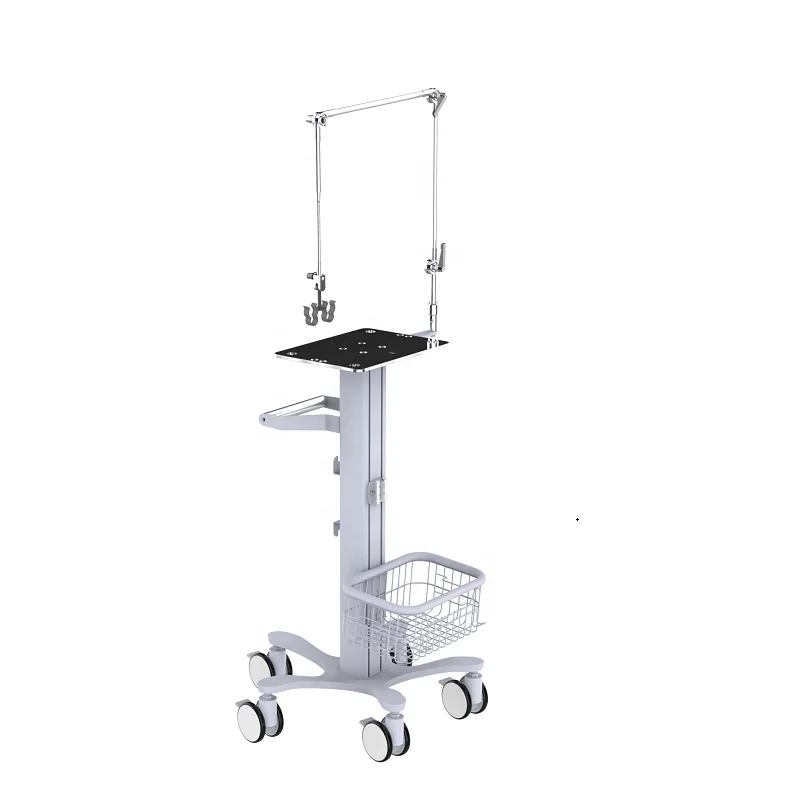B02 abs medical cart with wheels medical endoscope trolley cart