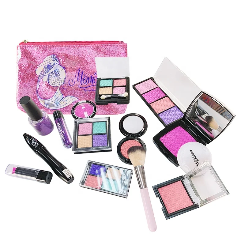 Лидер продаж Amazon, детский набор для макияжа, набор для творчества, Детская косметика, игрушки для ролевых игр, макияж для девочек