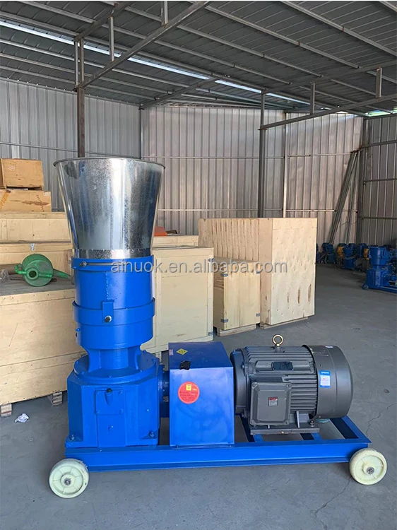 small mini electric animal cattle duck horse boiler goat rabbit chicken pig hay grass balanced feed pellet machine