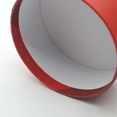 Custom Cylinder Round Food Grade Cardboard Tea Packaging  Box Paper Tube With Peel Off Airtight Lid