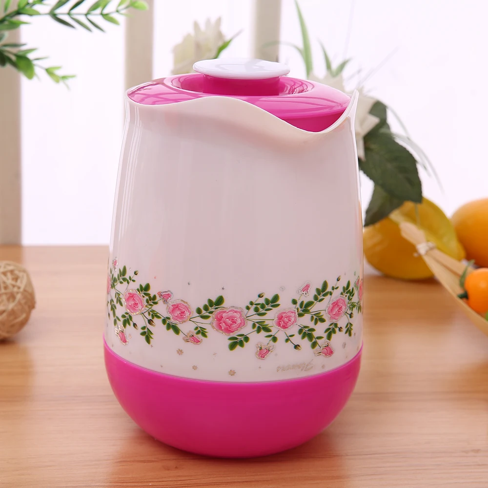 Drinkware food grade 1.2L plastic water jug with custom printed logo,water pots and kettle