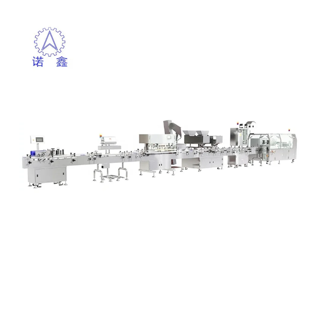GS Series Automatic High Speed Medical Candy Sweets Pill Bottle Counting Filling Line