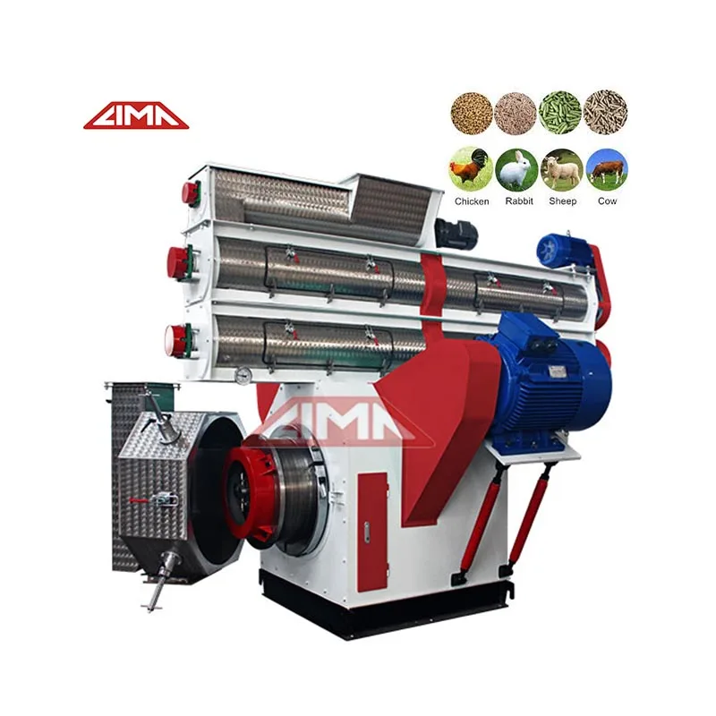 LIMA Commercial Goat Farming Equipment Chicken Feed Processing Machines Alfalfa Feed Pellet Mill Machine 1 Ton/H For Sale Canada