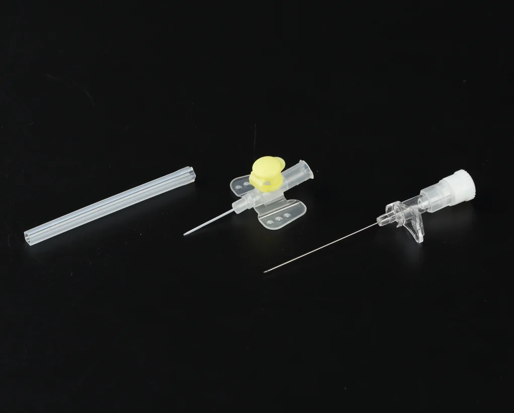 Veterinary IV Catheters 20G I.V.Cannula with Wings Injection Port Sterile Infu Vein Pet Animal