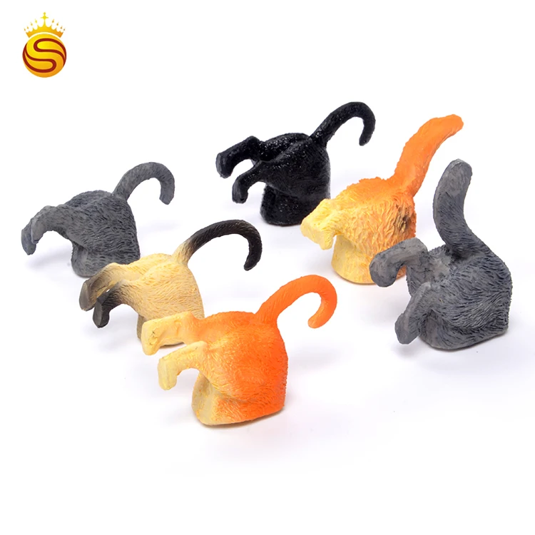 Декоративный Сувенирный магнит для холодильника в виде полукошки и ягодиц из смолы