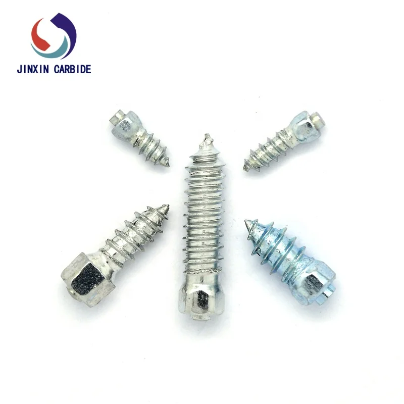 Screw Stud Tyre Snow Chains Tire Spikes Anti-Slip Tire Studs for ATV/Motorcycle/Farm/Dirt Bike/Snowblower/Other Applications