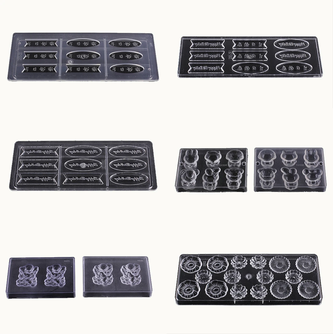 DIY barking tool restaurant solid durable More sizes beauty patten chocolate mold