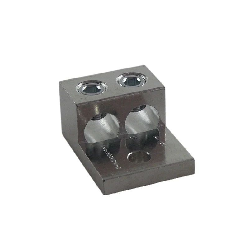 varies types of load center metal fittings double hole lugs