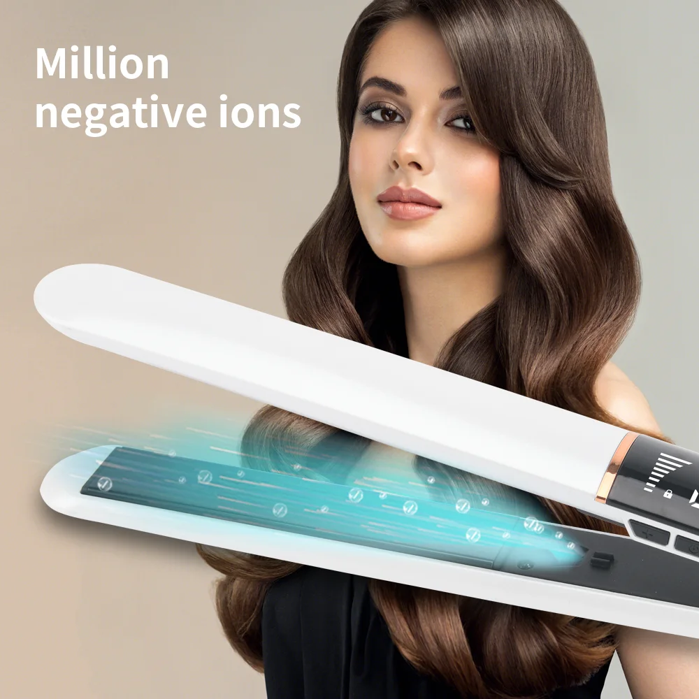 Factory OEM New Flat Iron Custom Logo Professional Ceramic Salon Hair Straightener With Certificate