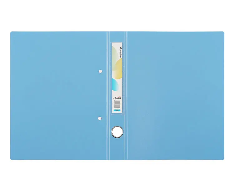 Wholesale A4 PP Cover 2 3 4 Ring Loose Leaf Custom Ring Binder Document File Folder