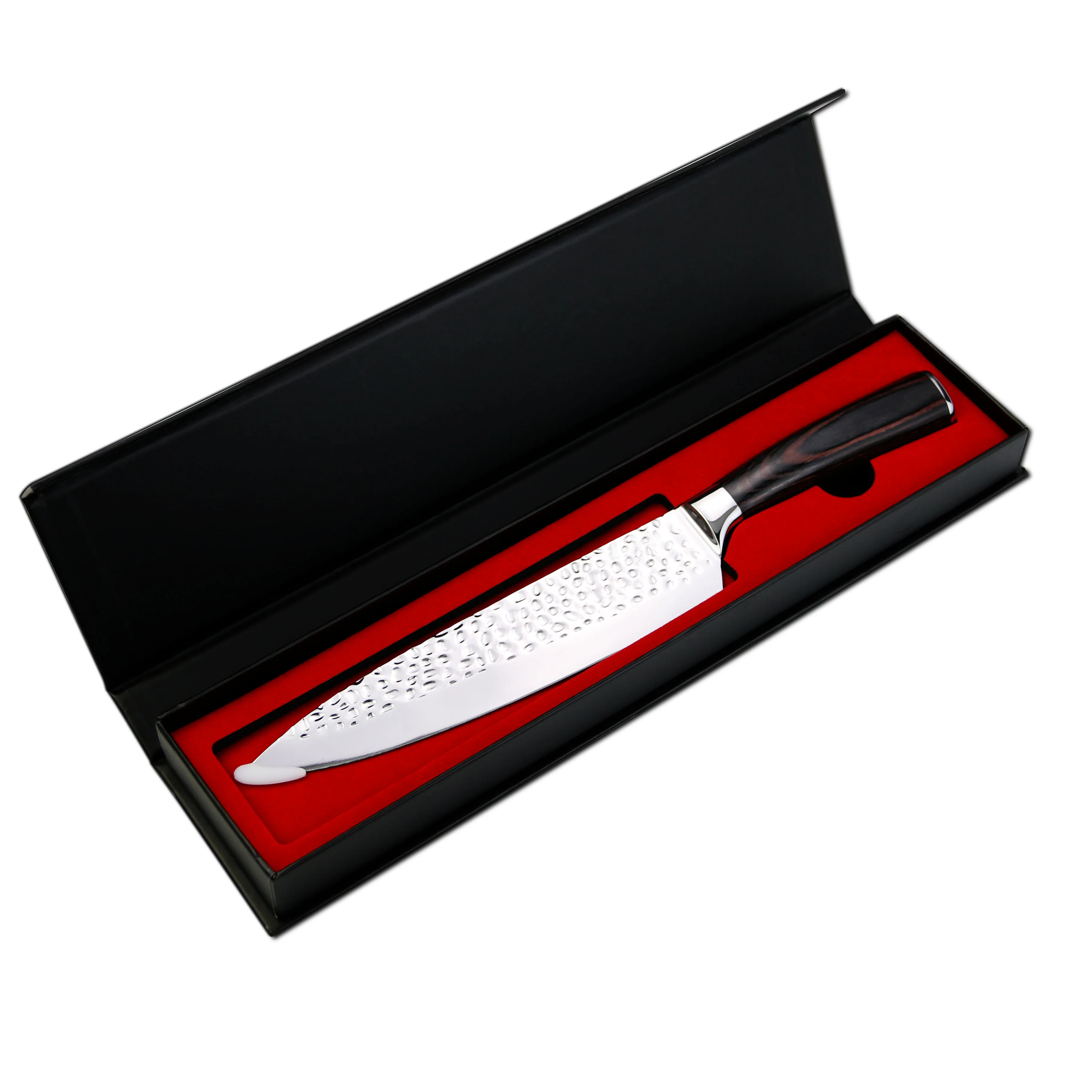 8 inch 5Cr15MoV kitchen knife set with Premium Pakkwood handle chef knife