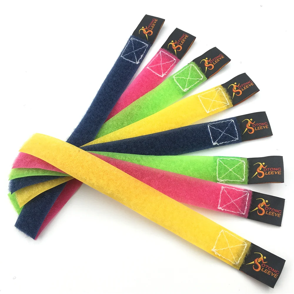 Красочные кабельные стяжки на липучке с