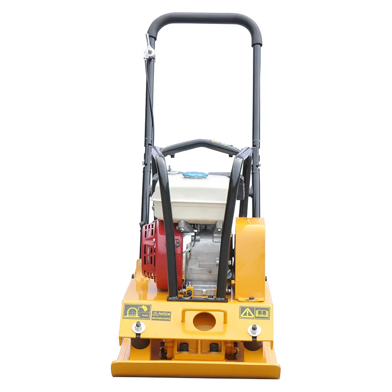 
Walking small gasoline powered flat plate rammer compacting machine vibration portable gasoline plate rammer 