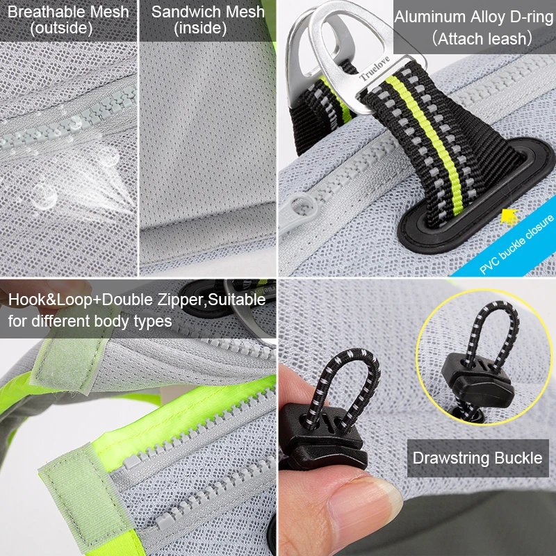 Truelove Summer Big Size Dog Vests Fashion Designer Pet Clothes Pet Accessories Large Pet Apparel Dog Clothes