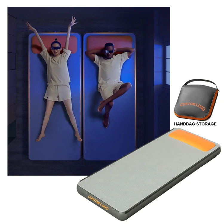 K&B new design portable removable cover self inflating air bed mattress car mattress for home camping travel