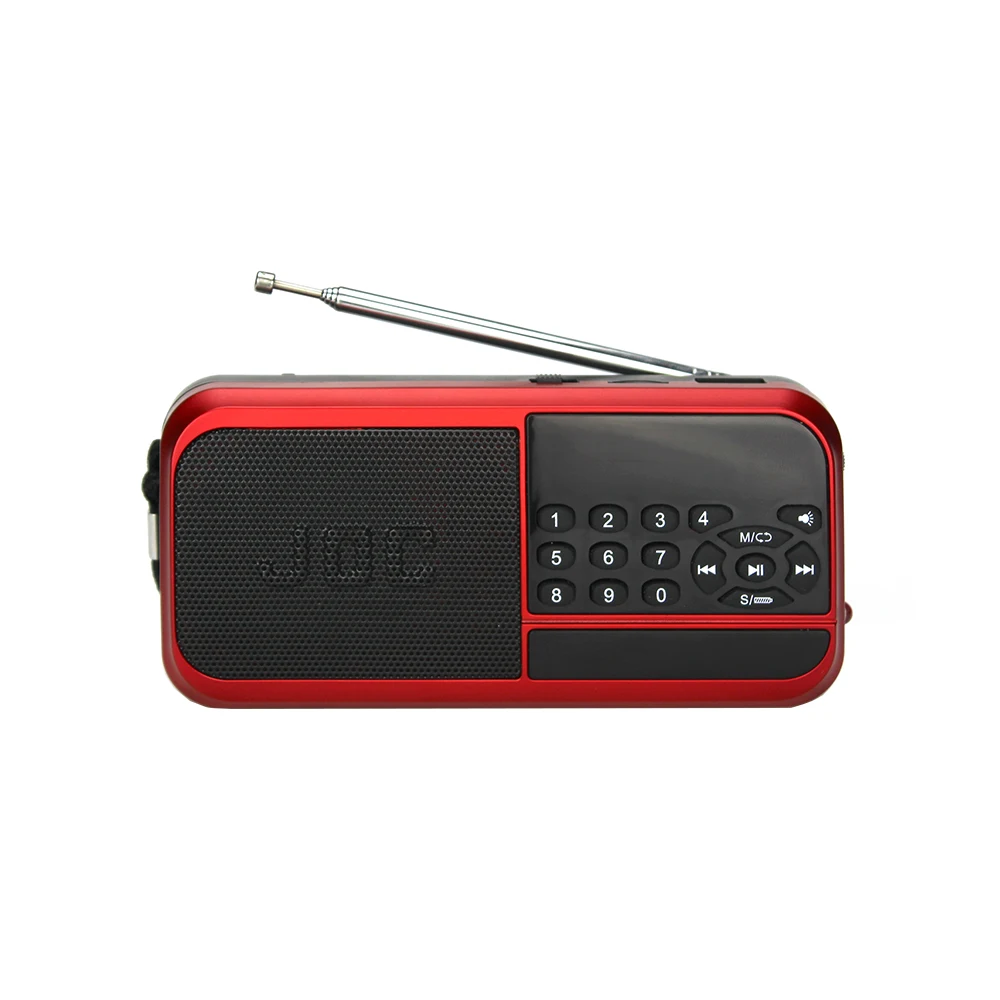 JOC H-798 mini portable digital usb speaker JOC radio fm radio speaker with USB/TF slot