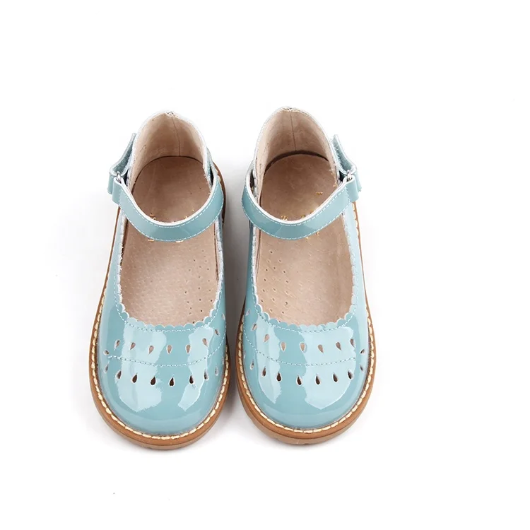 Детские Туфли Мэри Джейн из металлической кожи для девочек, новый дизайн, детские туфли под платье для девочек