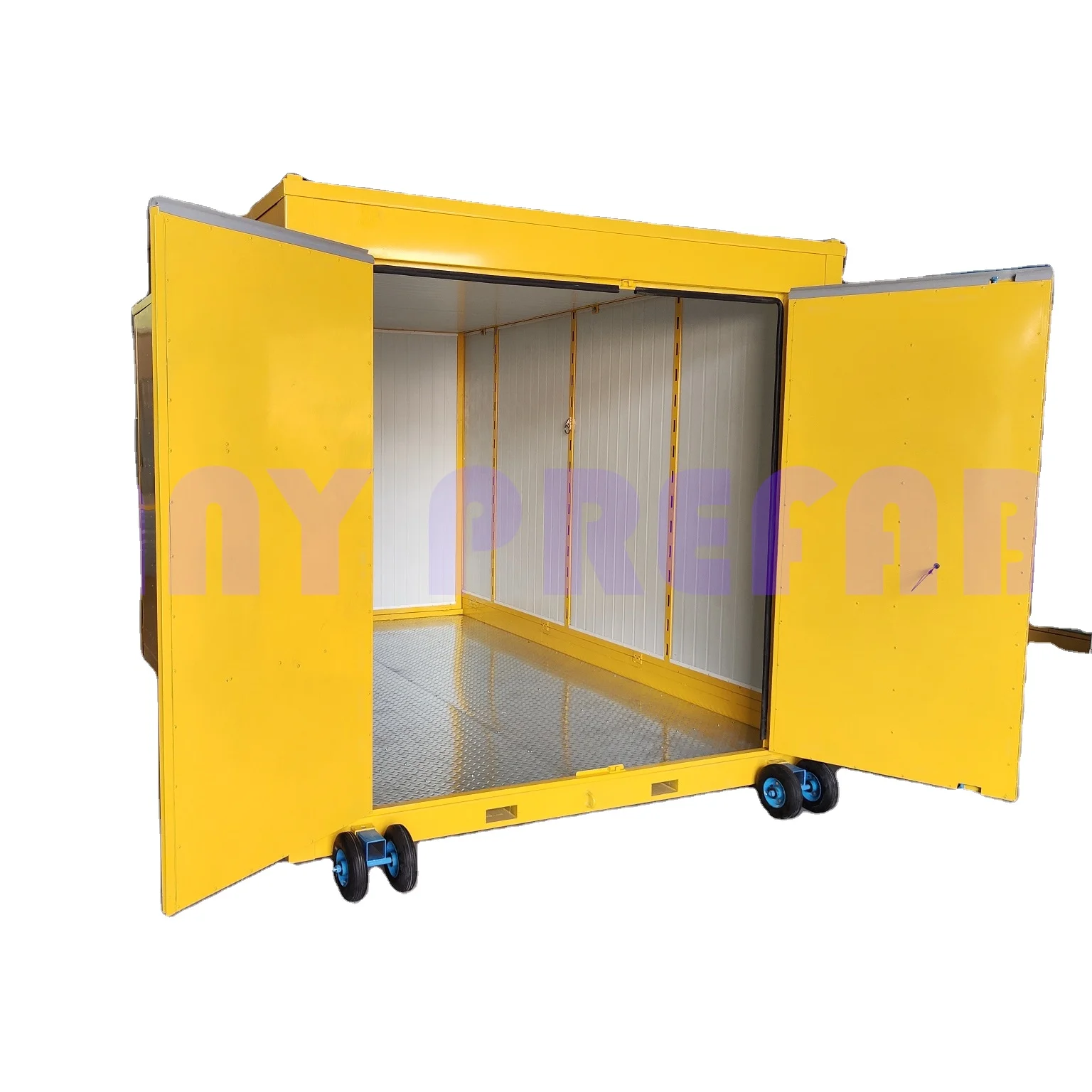 12 '16' 20 'футов изолированный стальной контейнер для хранения, сборка складной мобильный контейнер, Штабелируемый портативный sto