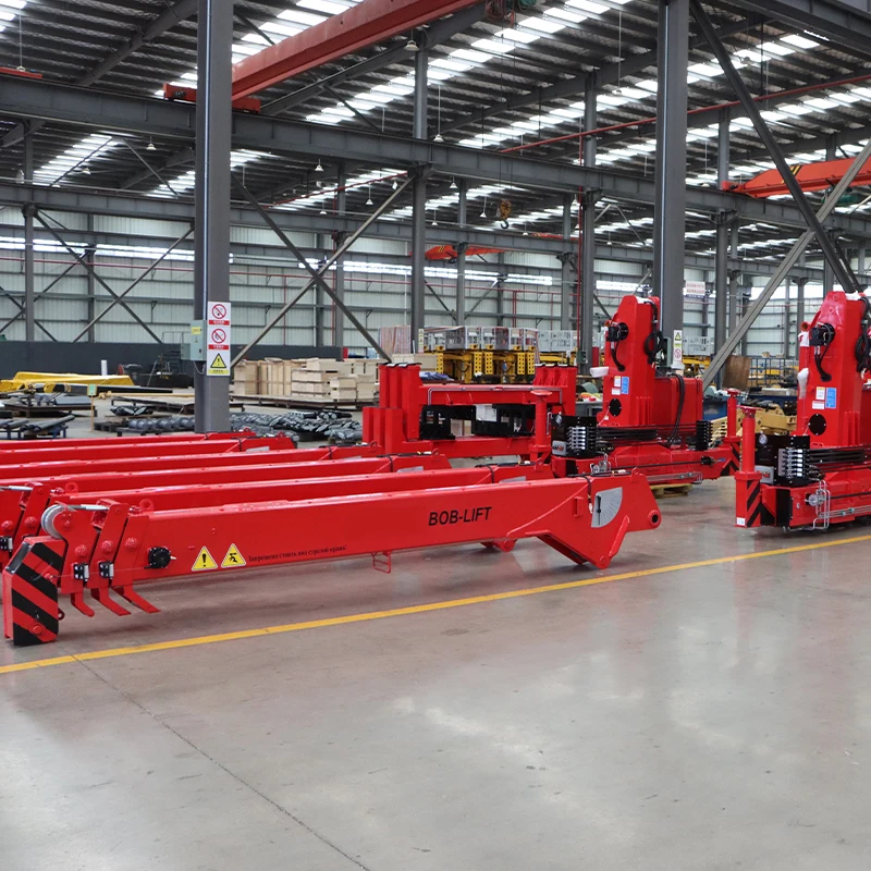 Telescopic Boom Hydraulic Arm Truck Crane for Sale 5Z 8Z 1000 KG Cranes Manufacturer BOB-LIFT 3 Ton 5 Ton 8 Ton 10 Ton 75 9.06m