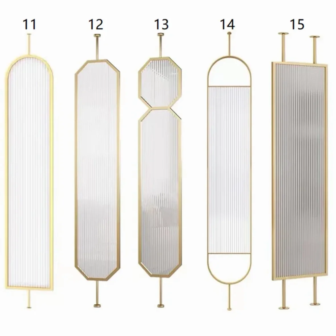 Wholesale Customization Ceiling Decorative Wall Screen Office Stainless Steel Partition Home Room 304 Metal Partition Screen