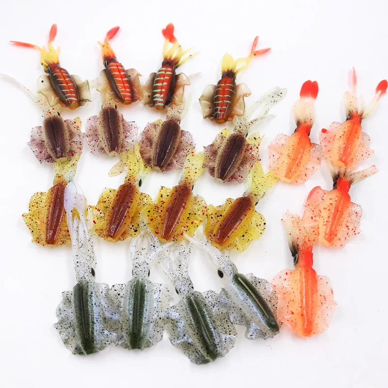 Wholesale New Mini Soft Squid Lure 7cm 2g Luminous Sea Fishing Bait Silicon Material Bionic Octopus Lures For Sell