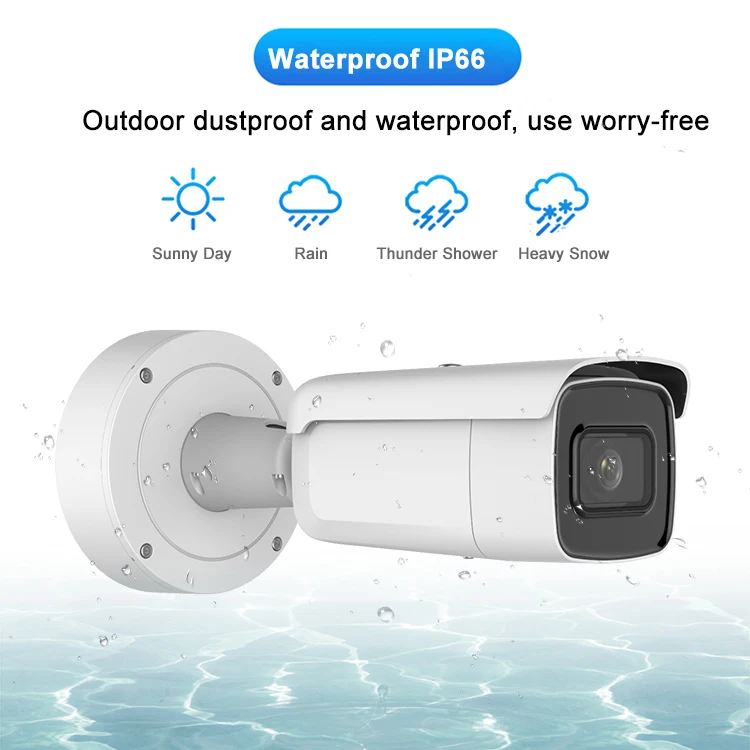 Hitosion HS-2CD2686G2-IZS 4K Varifocal Bullet Camera de Security Cctv Camera de Surveillance